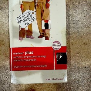 Mediven Plus 10-30 Thigh Compression Stockings- Petite- Beige